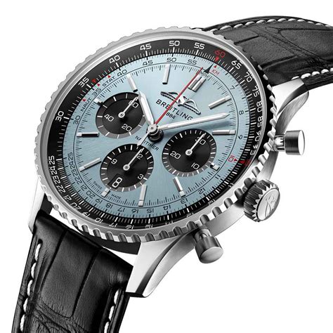 breitling navitimer b01 blue dial